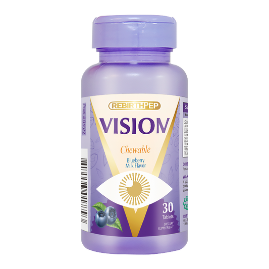 Vision Chewable Blueberry Milk Flavor