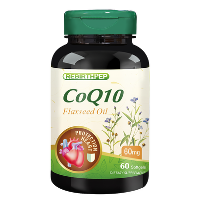 Coenzyme Q-10 60mg with Flaxseed